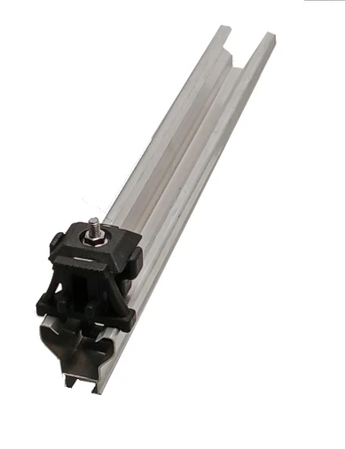 Mounting Plas-Sol Rail Aluminium 5m