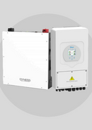 5kw Deye hybrid + 5.12kw Dyness 1C back up kit (10 Year warranty)