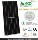 Jinko Solar Panel Tiger 470W Mono-Facial